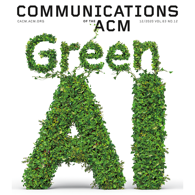 'Green AI' spelled out in plants