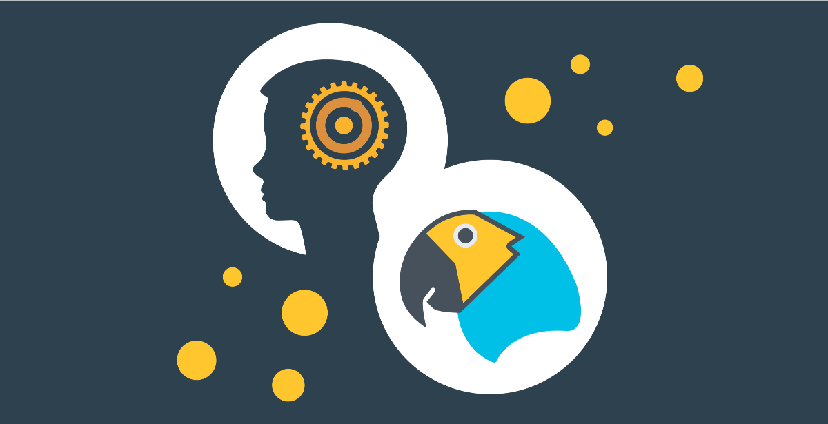 The Aristo team logo and the Macaw logo